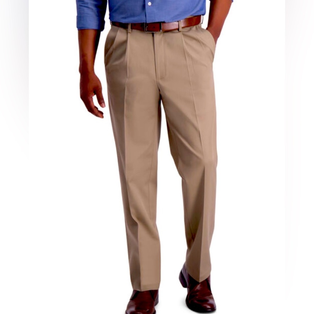 Haggar Iron Free Premium Khaki (NWT)